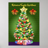 Kwaliteit, groot aangepast kerstboommodel, poster (Voorkant)