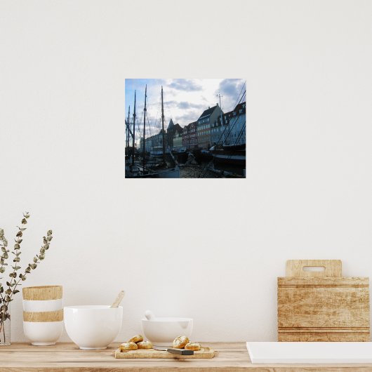 Kwaliteit in Kopenhagen Poster (Keuken)