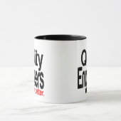 Kwaliteit ingenieurs doen het beter mok (Midden)