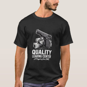 Kwaliteit Leercentrum Donkere Humor Kinderopvang F T-shirt