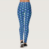 Kwaliteit Leggings met een ontwerp uit de natuur (Achterkant)