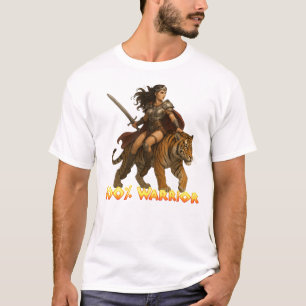 Kwaliteit ontworpen T-shirt om de krijger in uit t