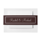 Kwaliteit Paars en grijs Uitnodigingen Wikkel (Voorkant Voorbeeld)