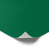 Kwaliteit Portugese vlag Poster (Hoek)