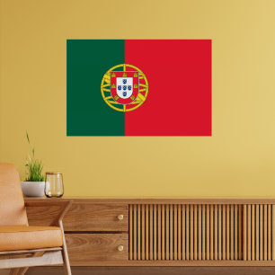 Kwaliteit Portugese vlag Poster