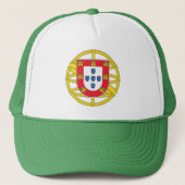 Kwaliteit Portugese vlag Trucker Pet (Voorkant)