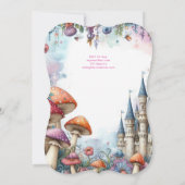 Kwaliteit Prinses Fairy Dochter Verjaardag Fairyco Kaart (Achterkant)