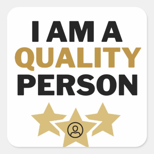 Kwaliteit Sticker (Voorkant)