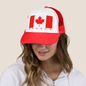 Kwaliteit van de Canadese vlag Trucker Pet (In situ)