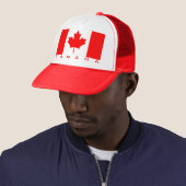 Kwaliteit van de Canadese vlag Trucker Pet (In situ)