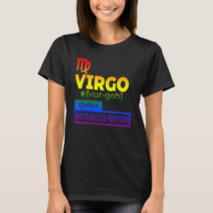 Kwaliteit van de dierentuin met kleurrijke virusse t-shirt