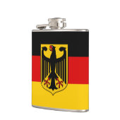 Kwaliteit van de Duitse vlag Heupfles (Links)