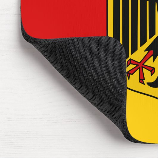 Kwaliteit van de Duitse vlag Muismat (Hoek)