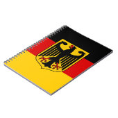 Kwaliteit van de Duitse vlag Notitieboek (Linkerzijde)