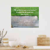 KWALITEIT VAN DE MERCY-druk Poster (Keuken)