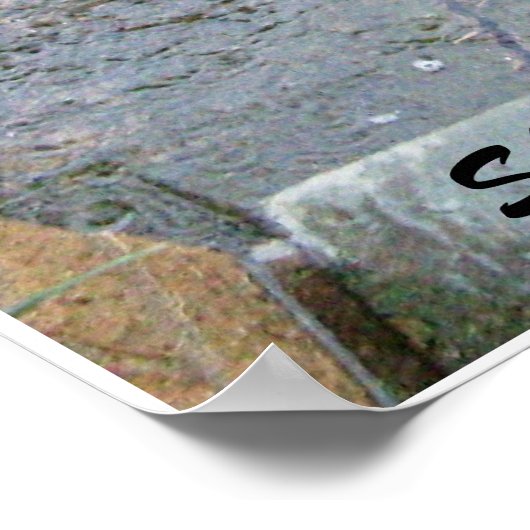 KWALITEIT VAN DE MERCY-druk Poster (Hoek)