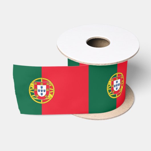 Kwaliteit van de Portugese vlag Satijnen Lint (Spoel)