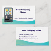 Kwaliteit Verkoopmachine Services Visitekaartje (Voorkant / Achterkant)