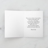 Kwaliteiten van een goede arts / witte tekst op bl bedankkaart (Binnen)