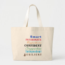 Kwaliteiten van Grote Vrouwen Leuk Elegant Kleurri Grote Tote Bag
