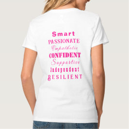 Kwaliteiten van Grote Vrouwen Roze T-shirt