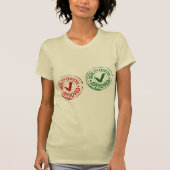 Kwaliteitscontrole goedgekeurde vrouwen T-shirt (Voorkant)