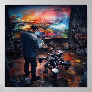 Kwaliteitscontrole in het Poster van de Materiaalp