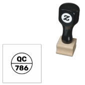 Kwaliteitscontrole Inspecteur Inspectie Rubberstempel (Gestempeld)