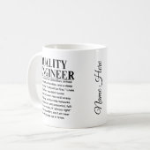 Kwaliteitsingenieur Koffiemok (Voorkant links)