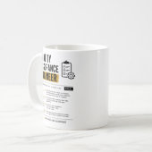 Kwaliteitsingenieur softwaretester kwaliteitsborgi koffiemok (Voorkant links)