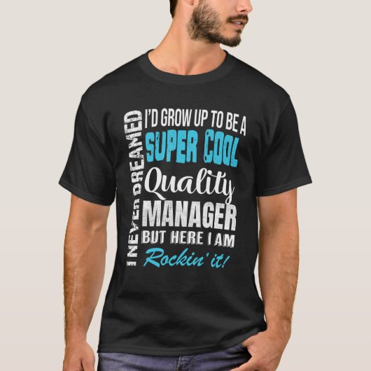 Kwaliteitsmanager    Waardering T-shirt (Voorkant)