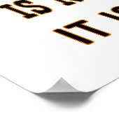 Kwaliteitsprijzen, kwaliteit is geen gewoonte. poster (Hoek)