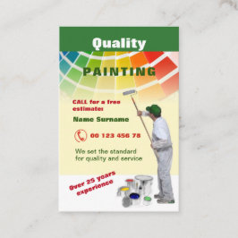 Kwaliteitsschilderij Visitekaartje