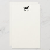 kwaliteitsschrijfpapier met paardenkalveren logo briefpapier (Voorkant / Achterkant)