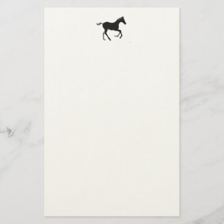 kwaliteitsschrijfpapier met paardenkalveren logo briefpapier