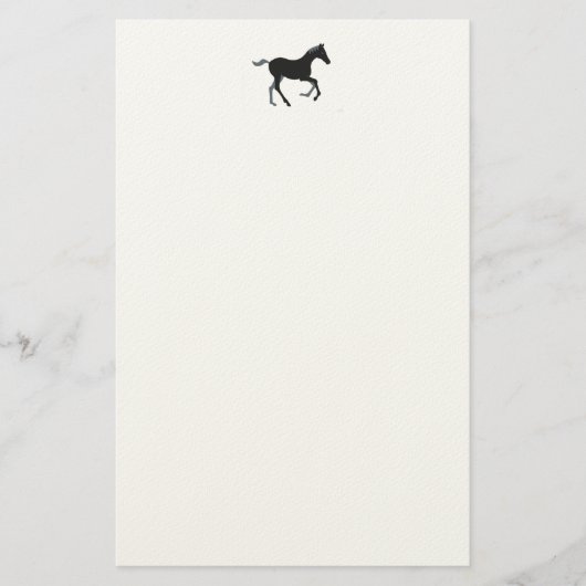 kwaliteitsschrijfpapier met paardenkalveren logo briefpapier (Voorkant)