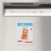 Kwaliteitstester Kattenhumor Magneet (Insitu (Vaatwasser))