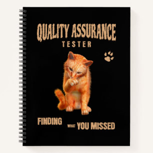 Kwaliteitstester Kattenhumor Notitieboek
