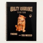 Kwaliteitstester Kattenhumor Planner (Voorkant)