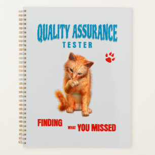Kwaliteitstester Kattenhumor Planner