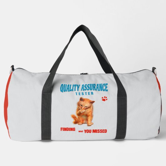 Kwaliteitstester Kattenhumor Plunjezak (Voorkant)