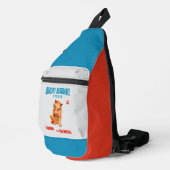 Kwaliteitstester Kattenhumor Sling Bag (Rechterhoek)