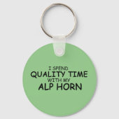 Kwaliteitstijd alp Horn Sleutelhanger (Achterkant)