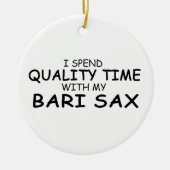 Kwaliteitstijd Bari Sax Keramisch Ornament (Voorkant)