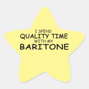 Kwaliteitstijd Baritone Star-Sticker Ster Sticker