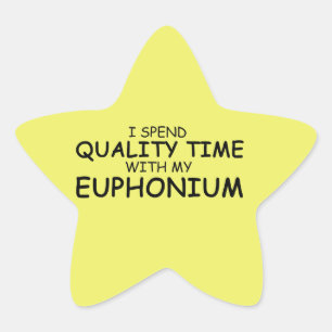 Kwaliteitstijd Euphonium Star-Sticker Ster Sticker