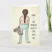 Kwaliteitstijd Kaart (Voorkant)