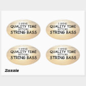 Kwaliteitstijd Koord Ovaal Sticker (Vel)