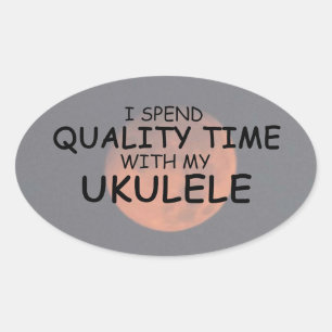 Kwaliteitstijd Ovale Sticker