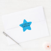 Kwaliteitstijd Pan Flute Star-Sticker Ster Sticker (Envelop)
